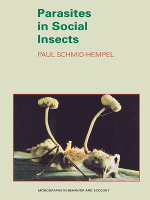 cover image of Parasites in Social Insects